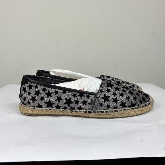 Saint Laurent Glitter Star Espadrilles Slip Ons Women's 41 US 11 - Picture 3 of 11